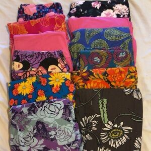 GUC Lularoe OS leggings 4 for 10$